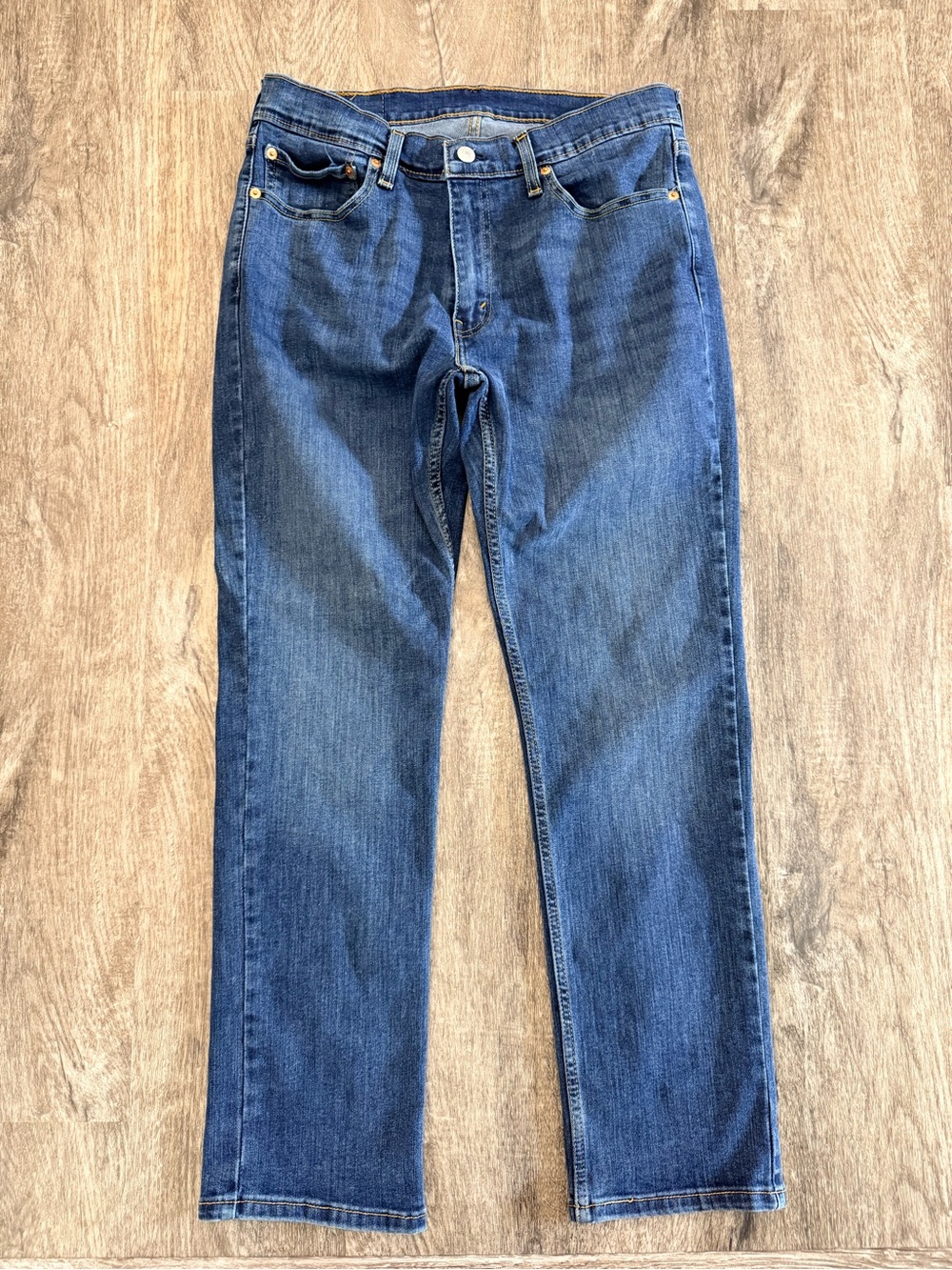 Levi's 511 Slim Fit Mens Stretch Jeans Medium Wash 33x30 Measures 32X29 EC
